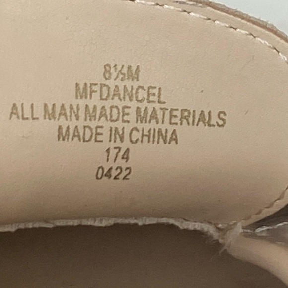 Marc Fisher Patent Cream Loafers - Picture 5 of 5